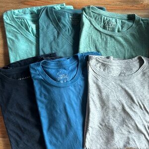 6 Men’s Large Basic Tees